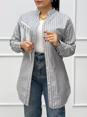 شومیز مانتویی H&M