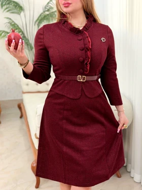 پیراهن شنل یلدایی 3611