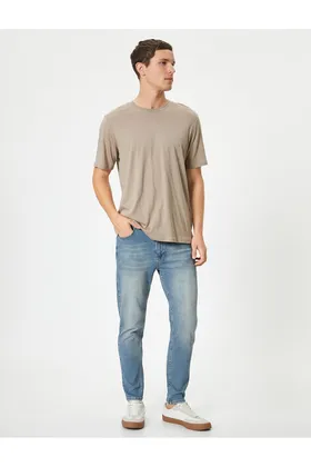 شلوار جین Skinny Fit - Michael Jean 4SAM40004ID