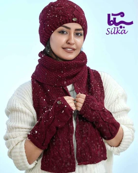 شال و کلاه زنانه گلناز