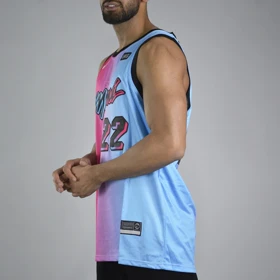 رکابی ورزشی مردانه میامی مدل Nike1458 سرخابی