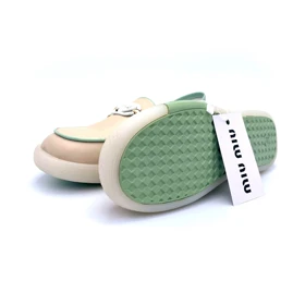 کفش راحتی زنانه مدل Flat shose - 0033_Cr/Green