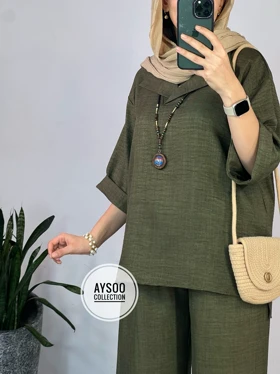 ست تونیک و شلوار فردوس