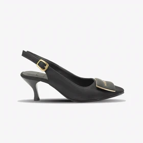 کفش مجلسی زنانه پاشنه‌دار 5 سانت مدل 400920 _ sandal valentino