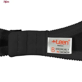 سوتین زنانه بدون فنر سه تکه کلاسیک مشکی لین مدل 4680-425