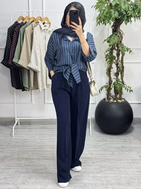 شومیز مانتویی دیپلمات