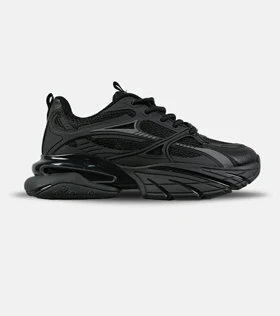 کفش کتانی مردانه و زنانه مشکی BALENCIAGA runner sneaker مدل 7891