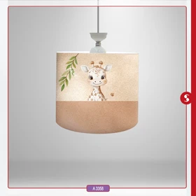 لوستر اتاق کودک برند مینوریا طرح حیوانات کد p-498