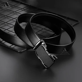 کمربند چرمی مردانه Leather Ratchet Belt BL114