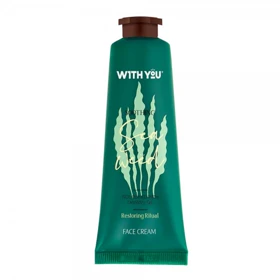 کرم صورت طبیعی حاوی عصاره جلبک دریایی و روغن تامانو ویت یو