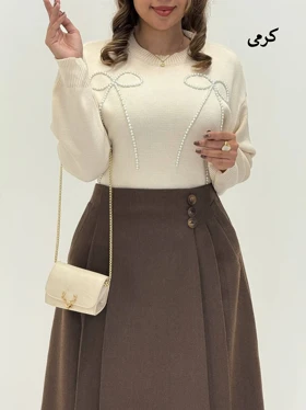 3872-بافت وارداتی پاپیونی