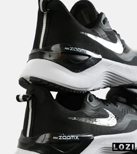 کفش کتانی مردانه و زنانه مشکی طلایی NIKE zoom X