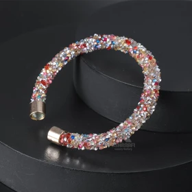 دستبند کریستالی Crystal Bracelet SRG01 (چند رنگ)