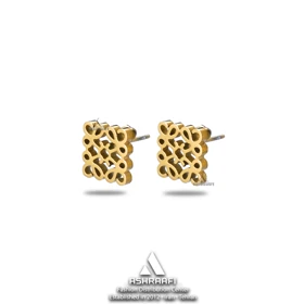 گوشواره زنانه Square Pendant Earrings-G
