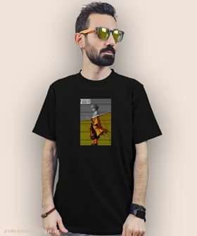 تیشرت مردانه و زنانه طرح شیطان کش شخصیت زنیتسو کد 896