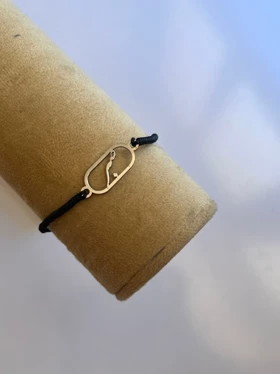 دستبند صبر مستطیلی استیل