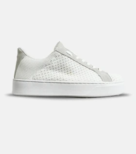 کفش کتانی کژوال مردانه سفید خاکستری ZARA