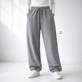 شلوار اسلش زنانه مدل ویب (طوسی تیره)