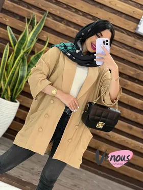 مانتو کرسپو یقه آرشال