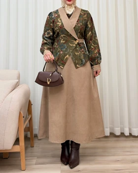 ست کت دامن کبریتی مدل گلوریا
