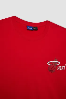 تیشرت آستین کوتاه Fit Nba Miami Heat Boxy Fit Crew B9900ax24sm B9900AX24SM