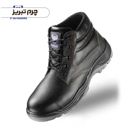 کفش ایمنی تبریز مدل دژ چرم SB106