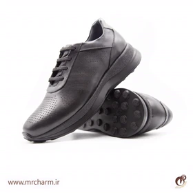 کتانی چرم اسپرت مردانه mrc1121-37