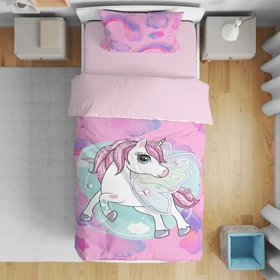 روتختی کودک طرح تکشاخ بالدار مدل T4667