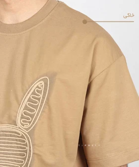 تیشرت لش طرح خرگوش 3617
