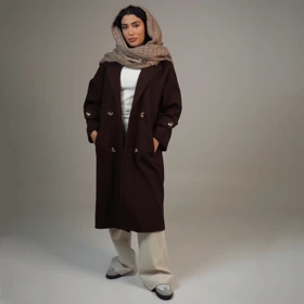 پالتو فوتر اور پشت چاک