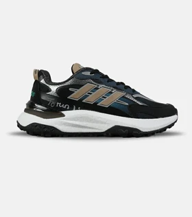 کفش کتانی مردانه و زنانه مشکی سرمه ای Adidas More Than Speed مدل 7553