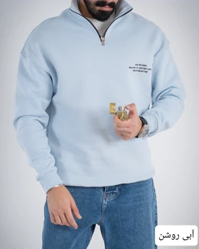 دورس مردانه نیم زیپ پویا_کد4752