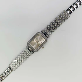 ساعت مچی زنانه مجلسی Dios نگین‌دار با موتور کوارتز