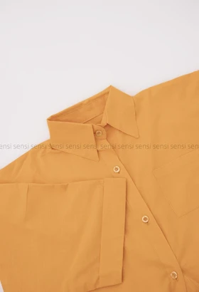 شومیز باکسی جلو گره