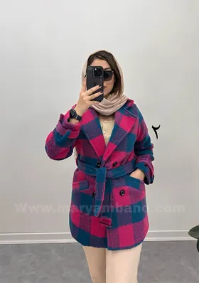 پالتو کوتاه چهارخونه