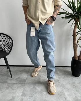 شلوار مام فیت یخی ساده RAG&BONE
