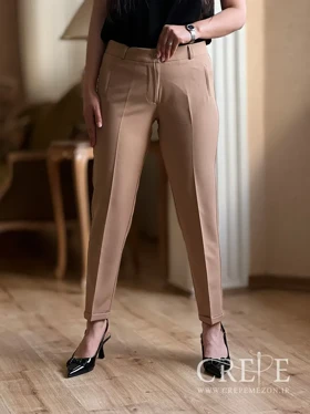 شلوار کرپ کلاسیک پاکتی قد 90