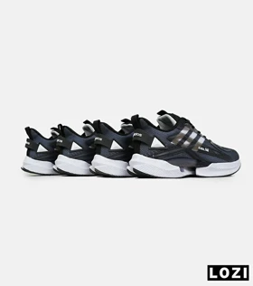 کفش کتانی مردانه و زنانه مشکی سفید Adidas SUPERNOVA 3
