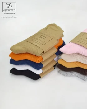 جوراب ساق بلند دخترانه مدل گیسو