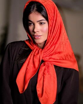 روسری ابریشم ژاکارد (قواره 90) 30151