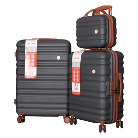 مجموعه 2 عددی چمدان MR مدل MR-40380-3X به همراه کیف لوازم آرایشی (نوک مدادی)