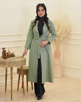 مانتو بلند مدل بهارناز کد 2177