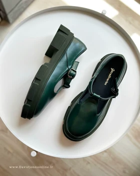 کفش کالج زنانه استرادیواریوس مدلStradivarius-Flat-shoes-FBl60