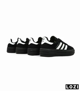 کفش کتانی مردانه مشکی ADIDAS gazelle Bold