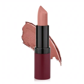 رژ لب مات جامد گلدن رز ,مدل Velvet Matte شماره 01 – 4.2 گرم