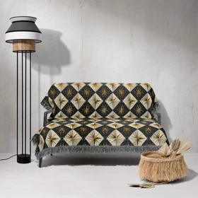 شال مبل ریش دار classic 164