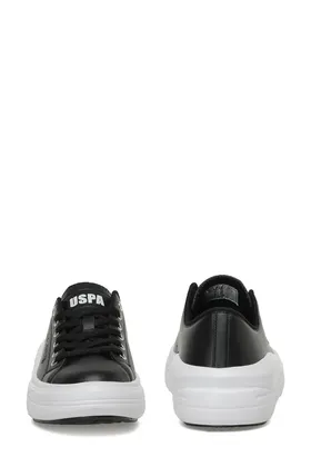 پایه. POLO ASSN. کفش کتانی زنانه مشکی Cleme 3Pr 101390013 CLEME PU 3PR