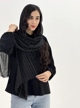 شال توپی زنانه/آراسز