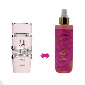 بادی اسپلش لطافه یارا صورتی Lattafa Yara Pink