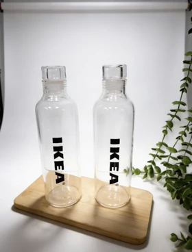 بطری پیرکس شفاف 500 میل طرح ایکیا